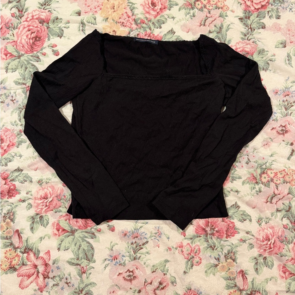 Brandy Melville Black long sleeve top